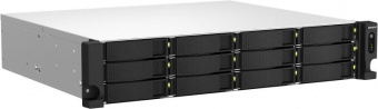 Сетевое хранилище NAS Qnap Original TS-1264U-RP-8G 12-bay стоечный Celeron N5095 от магазина РЭССИ