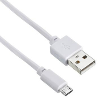 Кабель Digma MICROUSB-1.2M-WH USB (m)-micro USB (m) 1.2м белый от магазина РЭССИ