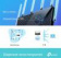 Картинка Роутер беспроводной TP-Link Archer AX73 AX5400 10/100/1000BASE-TX черный от магазина РЭССИ Роутер беспроводной TP-Link Archer AX73 AX5400 10/100/1000BASE-TX черный от магазина РЭССИ