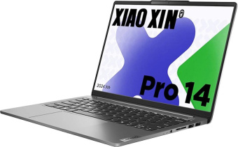 Ноутбук Lenovo Xiaoxin Pro14 AHP9 Ryzen 7 8845H 16Gb SSD1Tb AMD Radeon 780M 2Gb 14" OLED 2.8K (2880x1800) Windows 11 trial (для ознакомления) Home grey WiFi BT Cam от магазина РЭССИ