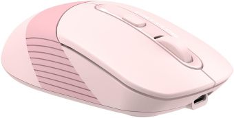 Мышь A4Tech Fstyler FB10CS розовый оптическая (2000dpi) silent беспроводная BT/Radio USB (4but) от магазина РЭССИ