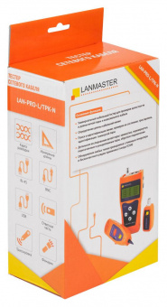 Тестер кабельный Lanmaster LAN-PRO-L/TPK-N (упак:1шт) синий от магазина РЭССИ
