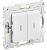 SKANDY Выключатель 2-клавишный проходной с индикацией 10А SK-V10W арктический белый IEK от магазина РЭССИ