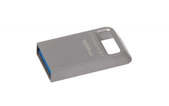 Флеш Диск Kingston 128Gb DataTraveler Micro 3.1 DTMC3/128GB USB3.1 серебристый от магазина РЭССИ