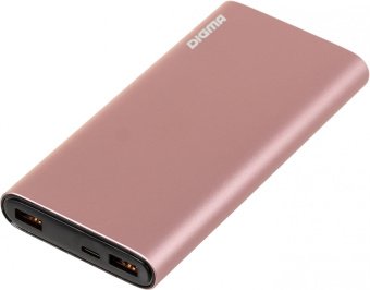 Мобильный аккумулятор Digma DGPF20F 20000mAh QC3.0/PD3.0 3A розовый (DGPF20F22APN) от магазина РЭССИ