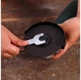 Углошлифовальная машина Zitrek ZKAG1000-125E 1000Вт 12000об/мин рез.шпин.:M14 d=125мм (085-1033) от магазина РЭССИ