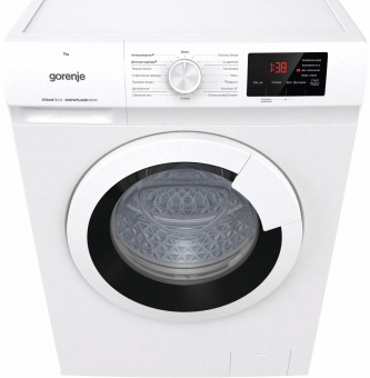 Стиральная машина Gorenje WHE72SFS класс: A-30% загр.фронтальная макс.:7кг белый от магазина РЭССИ