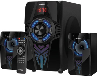 Колонки Sven MS-2070 2.1 черный 60Вт BT от магазина РЭССИ