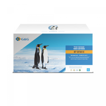Картридж лазерный G&G NT-CF361X голубой (9500стр.) для HP CLJ M553N/M553DN/M553X/M577C/M577Z/M577F/M577DN от магазина РЭССИ