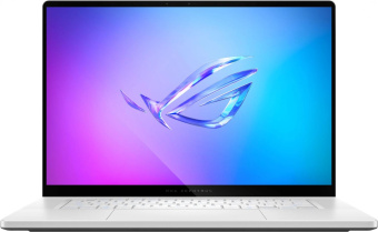 Ноутбук Asus ROG Zephyrus G16 GA605WV-QR118 Ryzen AI 9 HX 370 16Gb SSD1Tb NVIDIA GeForce RTX4060 8Gb 16" OLED 2.5K (2560x1600) noOS white WiFi BT Cam Bag (90NR0JA2-M006K0) от магазина РЭССИ