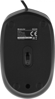 Мышь Defender Alpha MB-507 черный оптическая 1000dpi silent USB 2but (52507) от магазина РЭССИ