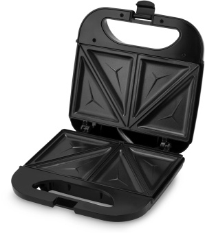 Сэндвичница Maxwell MW-1553 800Вт стальной/черный от магазина РЭССИ