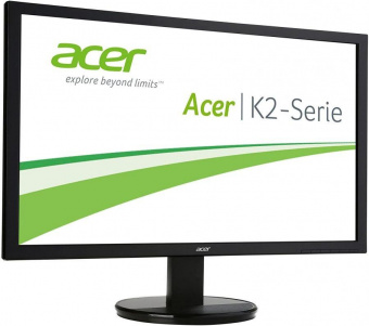 Монитор Acer 19.5" K202HQLAb черный TN LED 5ms 16:9 Pivot 200cd 170гр/160гр 1366x768 D-Sub HD READY 2.9кг от магазина РЭССИ