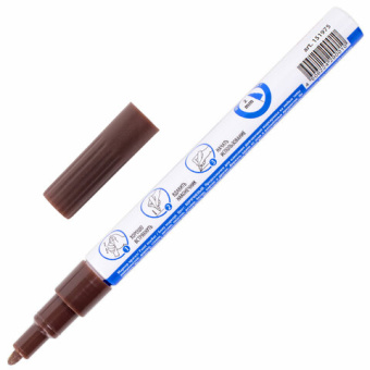 Лаковый маркер-краска BRAUBERG EXTRA paint marker 2 мм коричневый улучшенная нитро-основа 151975 от магазина РЭССИ