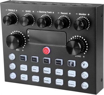 Микрофон проводной Оклик SM-600G 2.5м черный от магазина РЭССИ