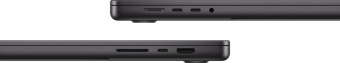 Ноутбук Apple MacBook Pro A3403 M4 Pro 14 core 24Gb SSD512Gb/20 core GPU 16.2" Liquid Retina XDR (3456x2234) Mac OS black WiFi BT Cam (MX2X3HN/A) от магазина РЭССИ