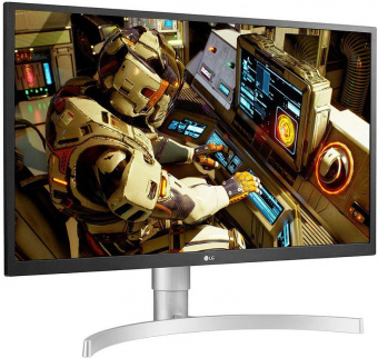 Монитор LG 27" UltraFine 27UL550-W серый IPS LED 16:9 HDMI матовая HAS 300cd 178гр/178гр 3840x2160 DP 4K 6кг от магазина РЭССИ