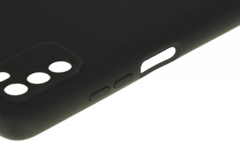 Чехол (клип-кейс) DF для Xiaomi Poco M3 poOriginal-03 черный (DF POORIGINAL-03 (BLACK)) от магазина РЭССИ