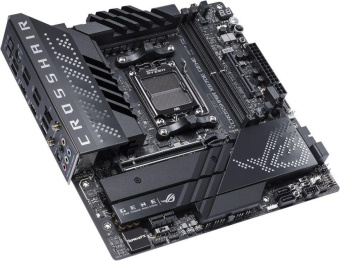 Материнская плата Asus ROG CROSSHAIR X670E GENE SocketAM5 AMD X670 2xDDR5 mATX AC`97 8ch(7.1) 2.5Gg RAID от магазина РЭССИ