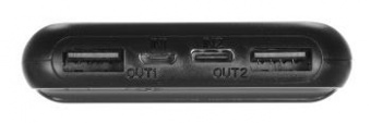 Мобильный аккумулятор Digma DG-10000-3U 10000mAh 3A 3xUSB черный (DG-10000-3U-BK) от магазина РЭССИ