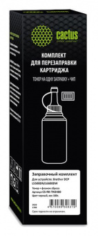 Тонер Cactus CS-RK-TN3480 черный флакон 180гр. (в компл.:флажок) для принтера Brother DCP L5500DN/L6600DW от магазина РЭССИ