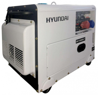 Генератор Hyundai DHY 8500SE-T 7.2кВт от магазина РЭССИ
