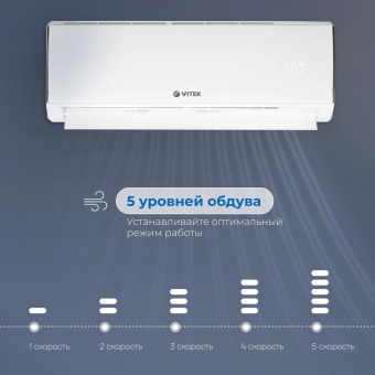 Сплит-система Vitek VT-2504 белый от магазина РЭССИ