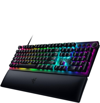 Клавиатура Razer Huntsman V2 механическая черный USB for gamer LED (подставка для запястий) от магазина РЭССИ