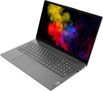 Ноутбук Lenovo V15 G2 ALC Ryzen 7 5700U 8Gb SSD512Gb AMD Radeon 15.6" TN FHD (1920x1080) noOS black WiFi BT Cam (82KD002SRU) от магазина РЭССИ