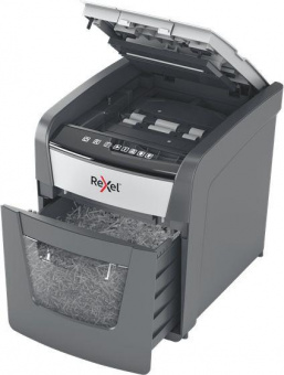 Шредер Rexel Optimum AutoFeed 50X черный с автоподачей (секр.P-4) фрагменты 50лист. 20лтр. скрепки скобы пл.карты от магазина РЭССИ