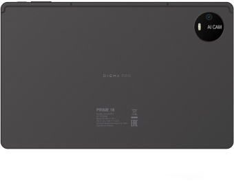 Планшет Digma Pro PRIME 18 T606 (1.6) 8C RAM6Gb ROM128Gb 11" IPS 2000x1200 LTE 2Sim Android 13 графит 13Mpix 5Mpix BT GPS WiFi Touch microSD 128Gb 8000mAh от магазина РЭССИ