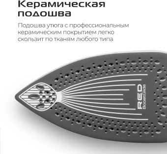 Утюг Red Solution I286 2200Вт синий/белый от магазина РЭССИ