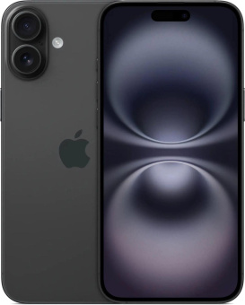 Смартфон Apple A3290 iPhone 16 Plus 128Gb черный моноблок 3G 4G 1Sim 6.7" 1290x2796 iOS 18 48Mpix 802.11 a/b/g/n/ac/ax/be NFC GPS Protect от магазина РЭССИ