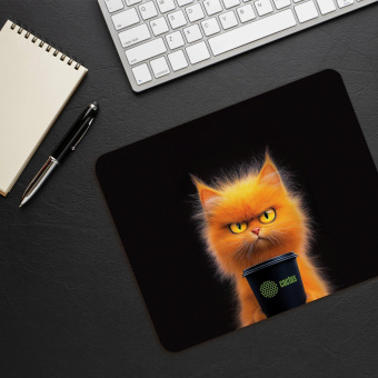 Коврик для мыши Cactus Red Cat 220x180x2мм (CS-MP-P11XS) от магазина РЭССИ