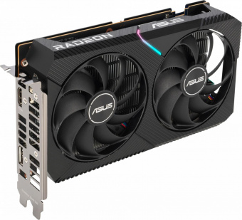 Видеокарта Asus PCI-E 4.0 DUAL-RX6400-4G AMD Radeon RX 6400 4096Mb 64 GDDR6 2039/16000 HDMIx1 DPx1 HDCP Ret от магазина РЭССИ