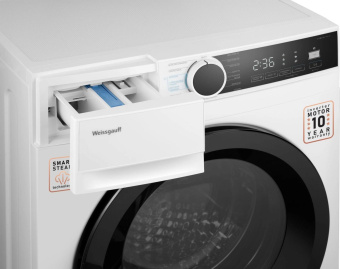 Стиральная машина Weissgauff WM 591412 Inverter Steam класс: A+++ загр.фронтальная макс.:12кг белый инвертер от магазина РЭССИ