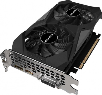 Видеокарта Gigabyte PCI-E GV-N1656WF2OC-4GD NVIDIA GeForce GTX 1650 4096Mb 128 GDDR6 1590/12000 DVIx1 HDMIx1 DPx1 HDCP Ret от магазина РЭССИ