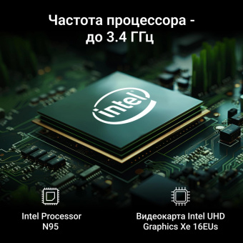 Моноблок Digma Action 21.5" Full HD N95 (1.7) 8Gb SSD256Gb UHDG 600 CR Windows 11 Professional GbitEth WiFi BT 36W клавиатура мышь Cam черный 1920x1080 от магазина РЭССИ