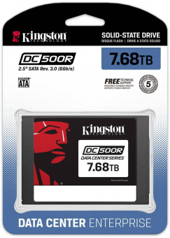 Накопитель SSD Kingston SATA III 7.68Tb SEDC500R/7680G DC500R 2.5" 0.6 DWPD от магазина РЭССИ