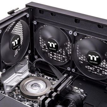 Вентилятор Thermaltake CT140 черный 4-pin 30.5dB Ret (CL-F148-PL14BL-A) от магазина РЭССИ