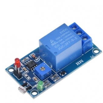 Релейный модуль 12В с фоторезистором от магазина РЭССИ