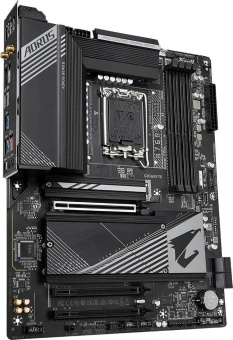 Материнская плата Gigabyte B760 AORUS ELITE AX Soc-1700 Intel B760 4xDDR5 ATX AC`97 8ch(7.1) 2.5Gg RAID+HDMI+DP от магазина РЭССИ