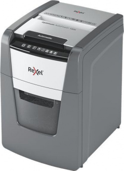 Шредер Rexel Optimum AutoFeed 100X черный с автоподачей (секр.P-4) фрагменты 100лист. 34лтр. скрепки скобы пл.карты от магазина РЭССИ