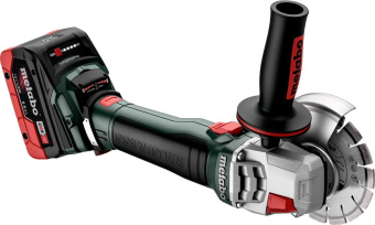 Углошлифовальная машина Metabo WB 18 LT BL11-125 Quick 1100Вт 10000об/мин рез.шпин.:M14 d=125мм жестк.кейс (613054650) от магазина РЭССИ