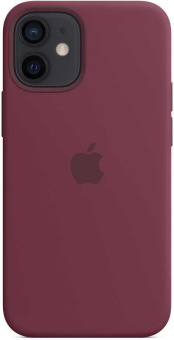 Чехол (клип-кейс) Apple для Apple iPhone 12 mini Silicone Case with MagSafe сливовый (MHKQ3ZE/A) от магазина РЭССИ