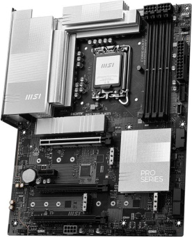 Материнская плата MSI PRO Z890-P WIFI Soc-1851 Intel Z890 ATX AC`97 8ch(7.1) 5Gigabit RAID+HDMI+DP от магазина РЭССИ