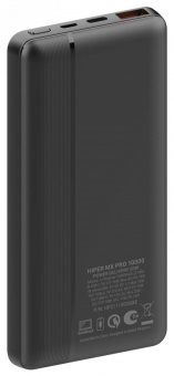 Мобильный аккумулятор Hiper MX Pro 10000 10000mAh 3A QC PD 1xUSB черный (MX PRO 10000 BLACK) от магазина РЭССИ