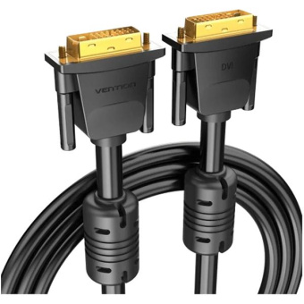 Кабель Vention EACBG DVI-I Dual Link (m) VGA (m) 1.5м черный от магазина РЭССИ