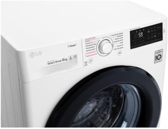 Стиральная машина LG F4M5TS6W класс: A загр.фронтальная макс.:8кг белый от магазина РЭССИ