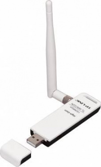 Сетевой адаптер WiFi TP-Link TL-WN722N N150 USB 2.0 (ант.внеш.съем) 1ант. от магазина РЭССИ